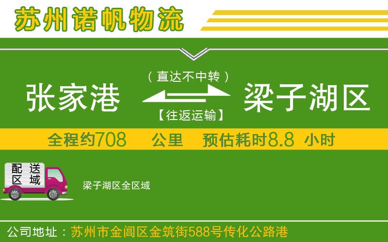 張家港到梁子湖區(qū)物流公司