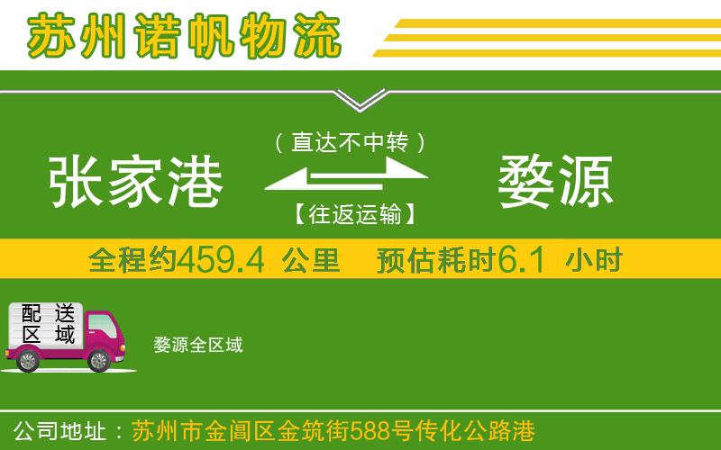 張家港到婺源物流公司