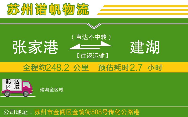 張家港到建湖物流公司
