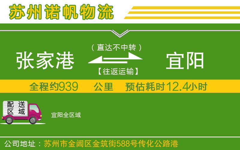 張家港到宜陽物流公司