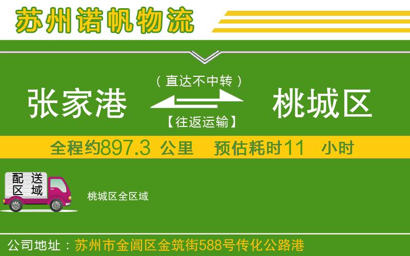 張家港到桃城區(qū)物流公司