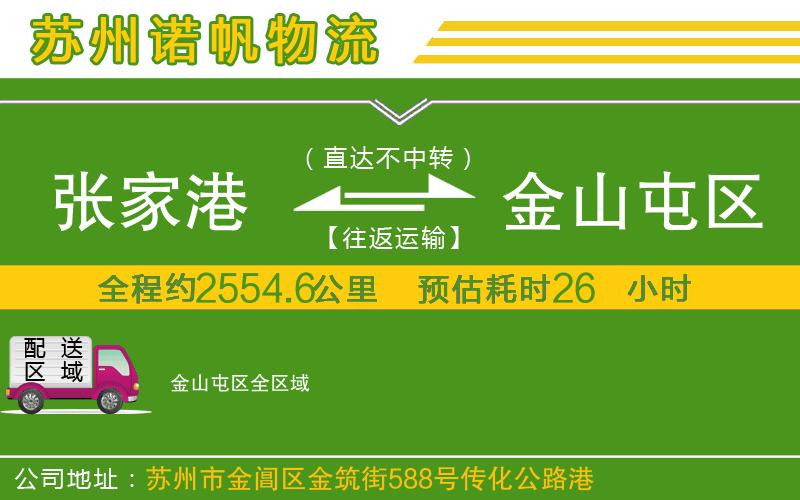 張家港到金山屯區(qū)物流公司