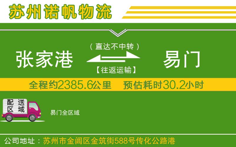 張家港到易門物流公司
