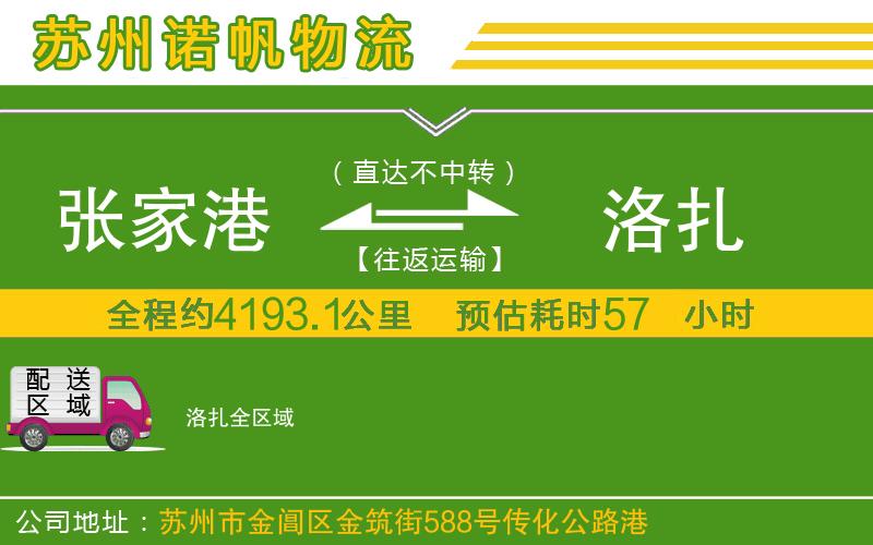 張家港到洛扎物流公司