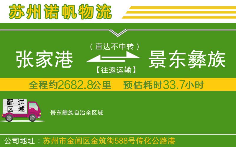 張家港到景東彝族自治物流公司